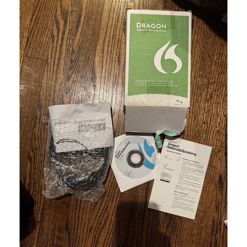 Nuance Dragon Naturally Speaking 13 Home Speech Recognition Software NEW IN BOX